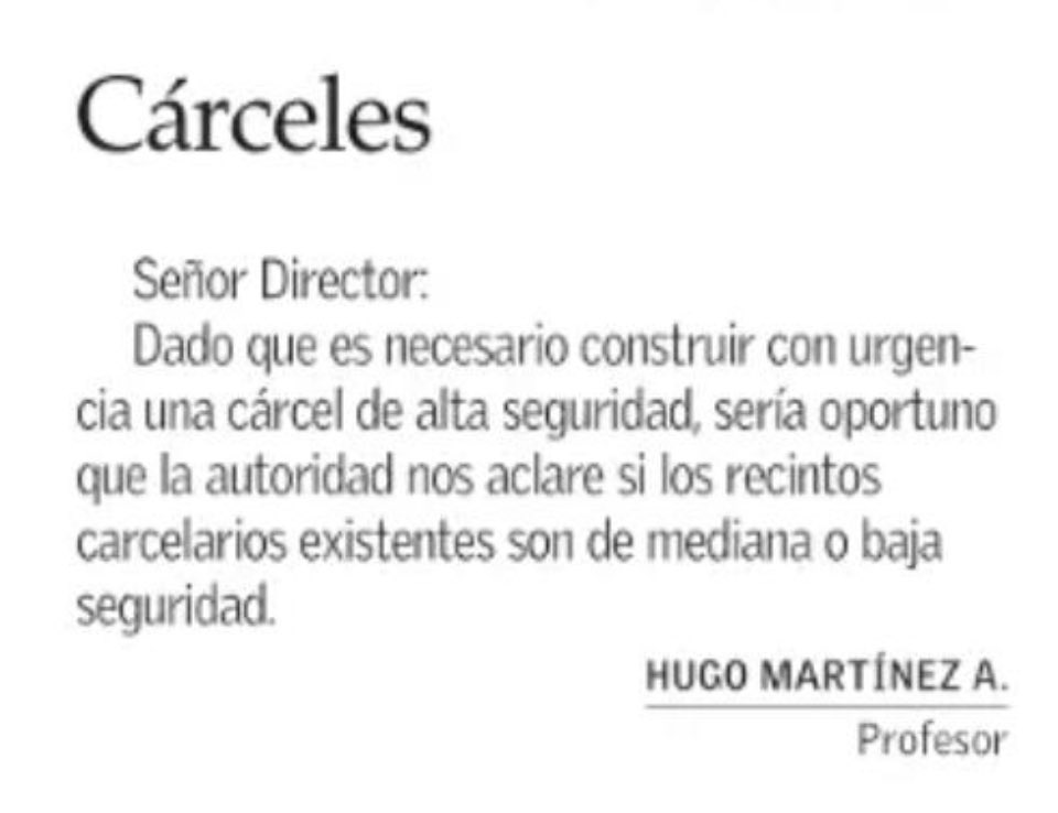 Humildemente, me permito solicitar aclaración para saber si mis impuestos aportan a la alta, mediana o baja seguridad pública. #carcel #Seguridad #crimen