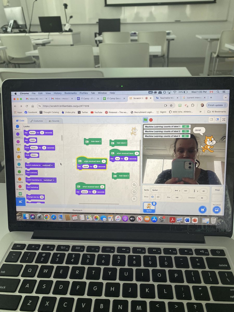 Training AI with bBoards at #ITCamp2024 !  Can’t wait to use all we’ve learned with our kiddos in the fall!