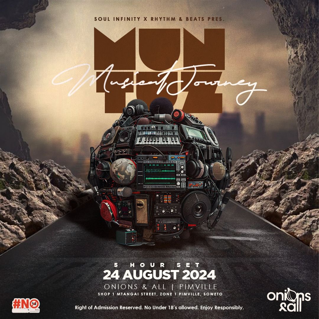 HouseTopiaMusic's tweet photo. After many years of dropping beats, setting the vibe, and making memories on the dance floor #20YearsInTheMix

Please save the date and join @muntuzadj as we celebrate His Milestone 

🗓️ 24.08.2024

📍 @onionsandall  

#SoulInfinity 🎵 💫 

#HouseTopia https://t.co/TEZqMpHEyr