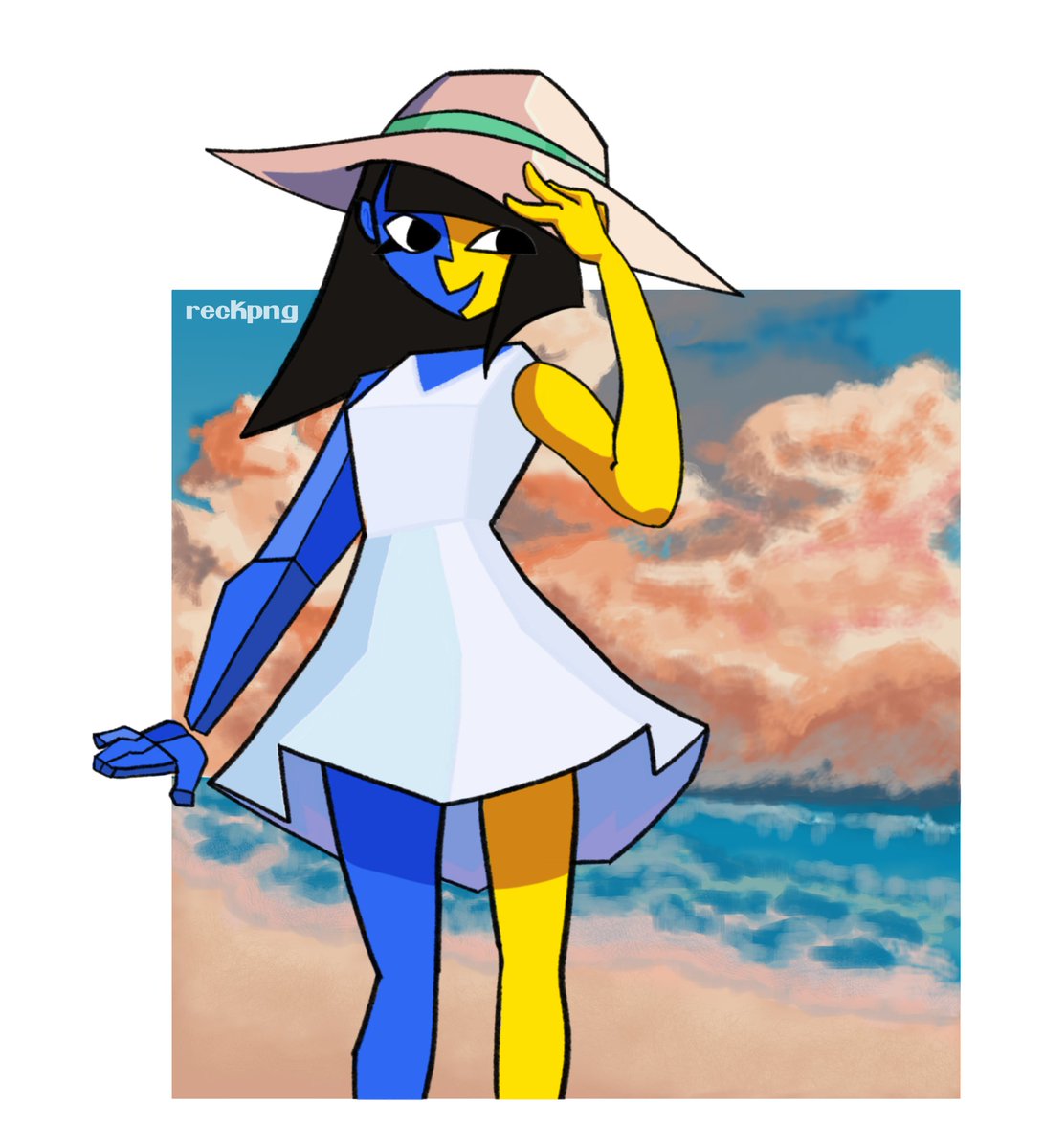 balatreck's tweet photo. ENA beach fit pt.2? #ENA #enajoelg #enafanart https://t.co/osAC060N38
