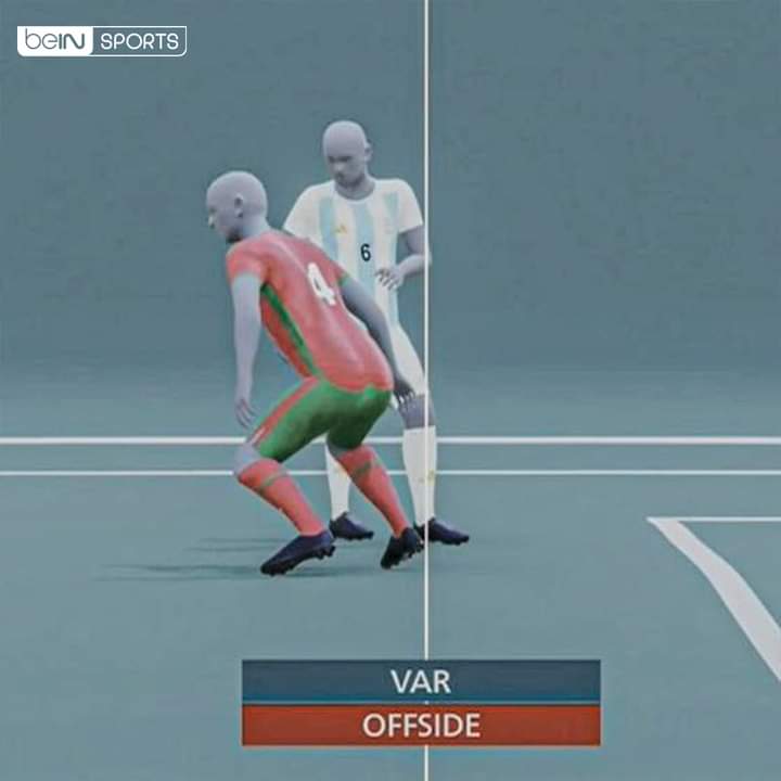 Le maroc emporte le match contre l argentine ..après retour au var ..il y as un hors-jeu..bravo les lions ..