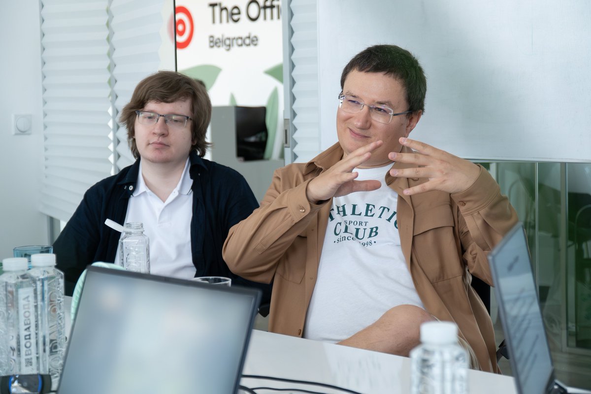 Unfrozen_Studio's tweet image. Behind the Scenes!
Our remote team finally came together in Belgrade, Serbia, and it was incredible to connect in person! Here’s a peek at our gathering as we prepare something special.
Stay tuned for more updates, and get ready!
#gettoknowus #gamedevteam #unfrozen #teamwork
