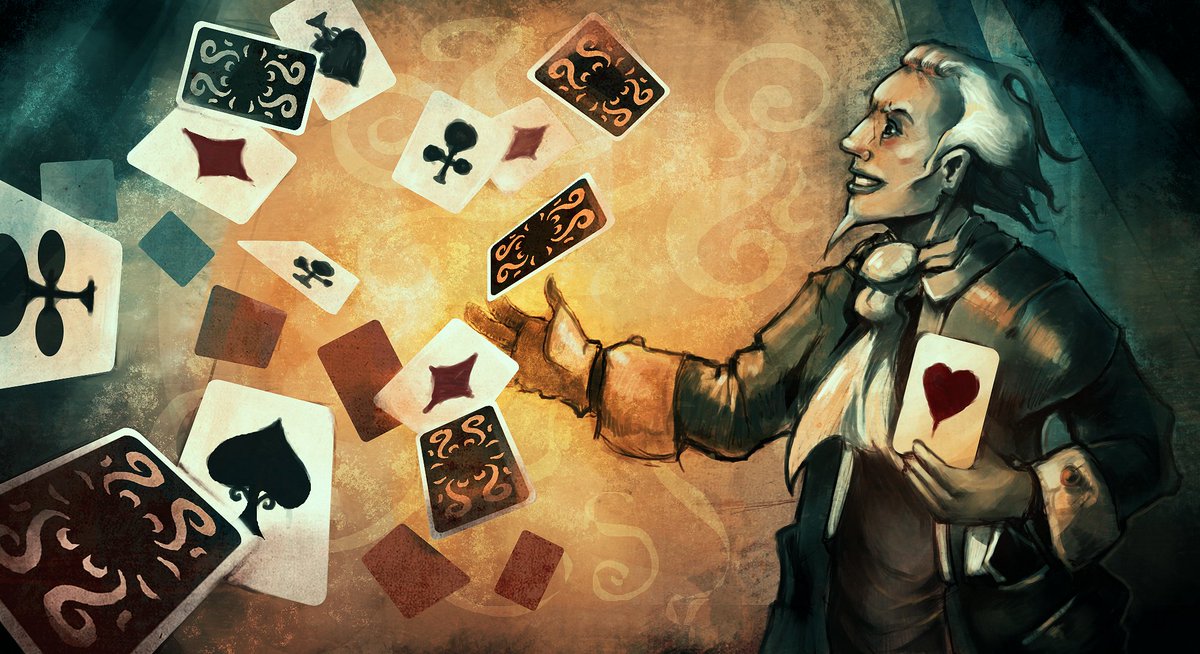 Shadowlandsed's tweet image. Menos de 24h horas para terminar el #mecenazgo de #TrickerionRPG. Es el momento de entrar si quieres...
🪄 Tener antes que nadie un juego con una ambientación única: magia steampunk, espectáculos, bajos fondos, conspiraciones...