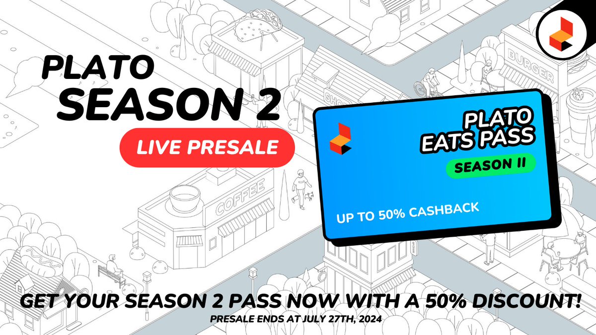 baton_xyz's tweet photo. 🚨 Exciting news, #Foodies! 🎉

The Season 2 Presale is now live! Get your Season 2 pass with a 50% discount until July 27th! 🍽️ ✨

👉 Buy your pass here https://t.co/xnFRlNKF04

Don’t miss out on exclusive benefits and rewards! #PlatoEats #Season2 #Presale #Discount https://t.co/1ApSdcjggq