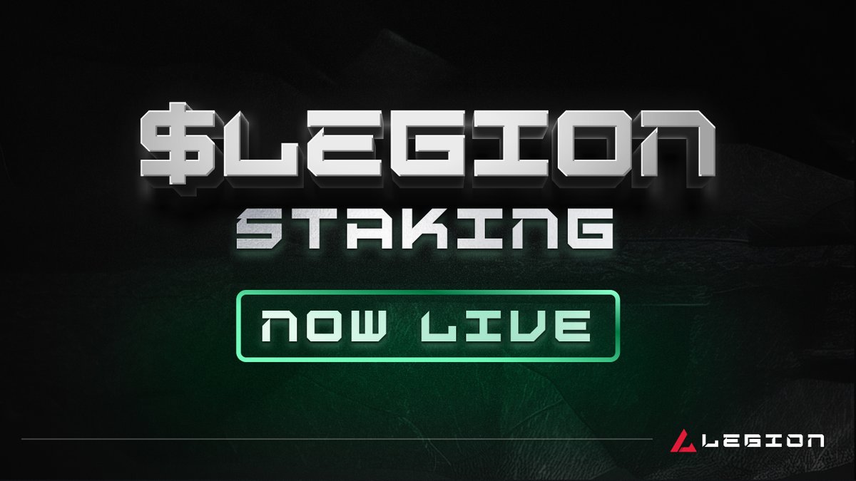 Who knew everyone wanted to swim this summer?

With the first two staking pools full, we're officially opening $LEGION Staking Pool 3.

→ Stake your $LEGION at a guaranteed APR of at least 25%.

→ FCFS; Don't miss the chance to participate in this special staking pool. This
