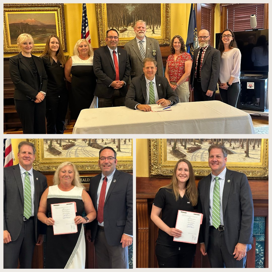 American Academy of Physician Associates (@aapaorg) on Twitter photo Great news for PAs in New Hampshire! 🎉🙌 <a href="/GovChrisSununu/">Chris Sununu</a> has signed legislation that has achieved OTP for the state. Read the details here: bit.ly/3YilxIV #PAsGoBeyond Great news for PAs in New Hampshire! 🎉🙌 <a href="/GovChrisSununu/">Chris Sununu</a> has signed legislation that has achieved OTP for the state. Read the details here: bit.ly/3YilxIV #PAsGoBeyond