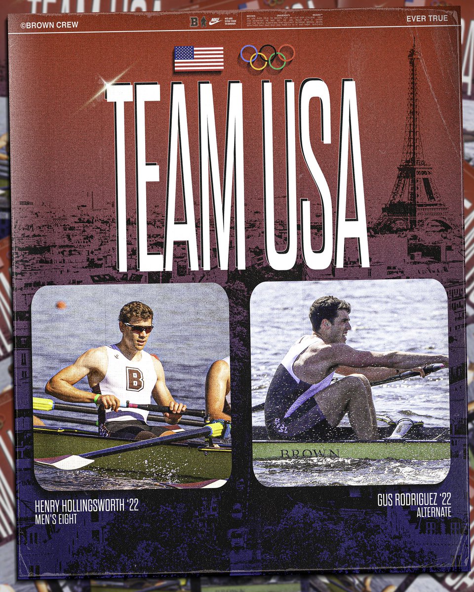 Congratulations to Henry Hollingsworth ‘22 and Gus Rodriguez ‘22 on being named to the 2024 US Olympic team!🐻 

🔗 brownbears.com/news/2024/7/23…

#EverTrue
