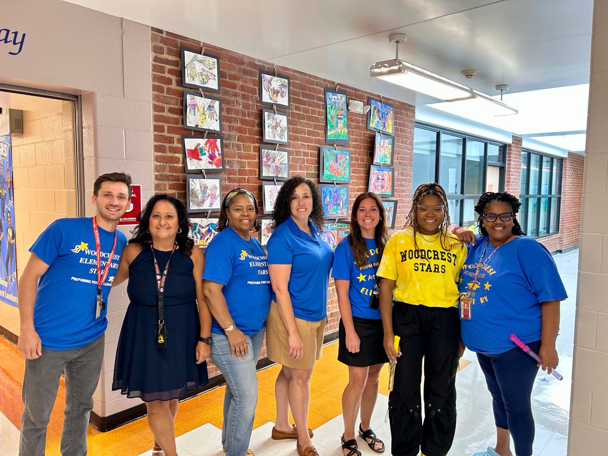 ColsCitySchools's tweet image. Highlights from the First Day of School for Woodcrest Elementary! #FirstDayCCS #OurCCS