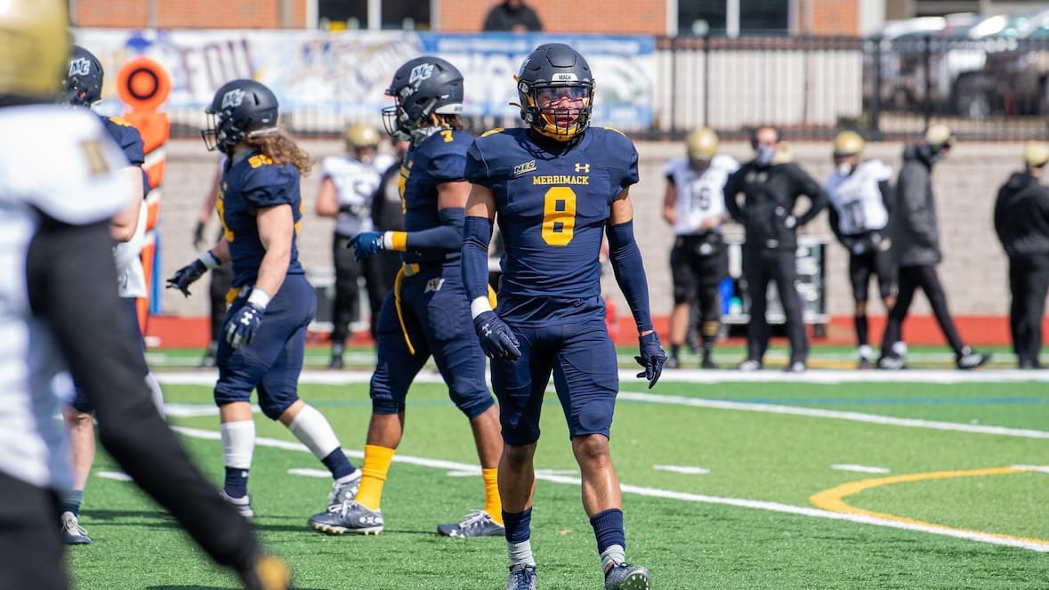 shaheed Armstrong NCAA ID# 2404278507 (@shaheed_a3) on Twitter photo Blessed to receive my first d1 offer from <a href="/Merrimack_FB/">Merrimack Football</a> .
Thank you <a href="/CoachRiley73/">CoachRiley73</a> <a href="/CoachGennettiMC/">Mike Gennetti</a> <a href="/CoachGaines_1/">Shane Gaines</a> <a href="/CoachGeeWhite/">Gee White</a> Blessed to receive my first d1 offer from <a href="/Merrimack_FB/">Merrimack Football</a> .
Thank you <a href="/CoachRiley73/">CoachRiley73</a> <a href="/CoachGennettiMC/">Mike Gennetti</a> <a href="/CoachGaines_1/">Shane Gaines</a> <a href="/CoachGeeWhite/">Gee White</a>