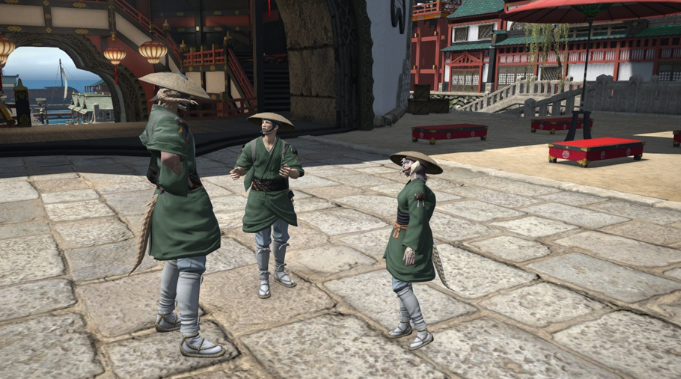 Many Raen have fully assimilated to the cultures of Doma and Hingashi. Perhaps owing to their heritage and the status gained in service to warlords, they place particular importance on hierarchy and respect.