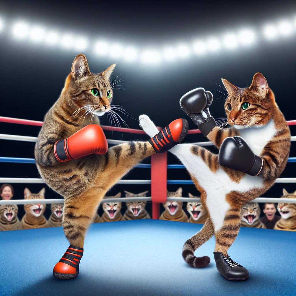 $TIGRA Cat king of the ring.