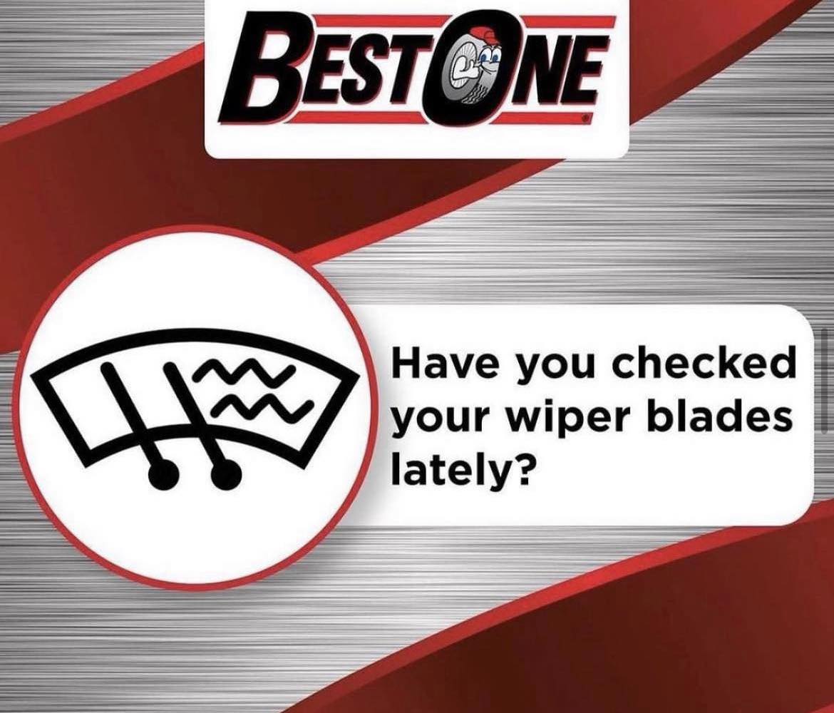 Best1Indy's tweet image. Rainy Day for some of us ☔️ How are your wiper blades?👀Wiper blades should be checked or replaced every 6 months, or as soon as you notice a change in driving visibility. If it’s time for new blades, visit us today! 🌧️🚗

#rainraingoaway #seeclearly #newblades #wedothat2