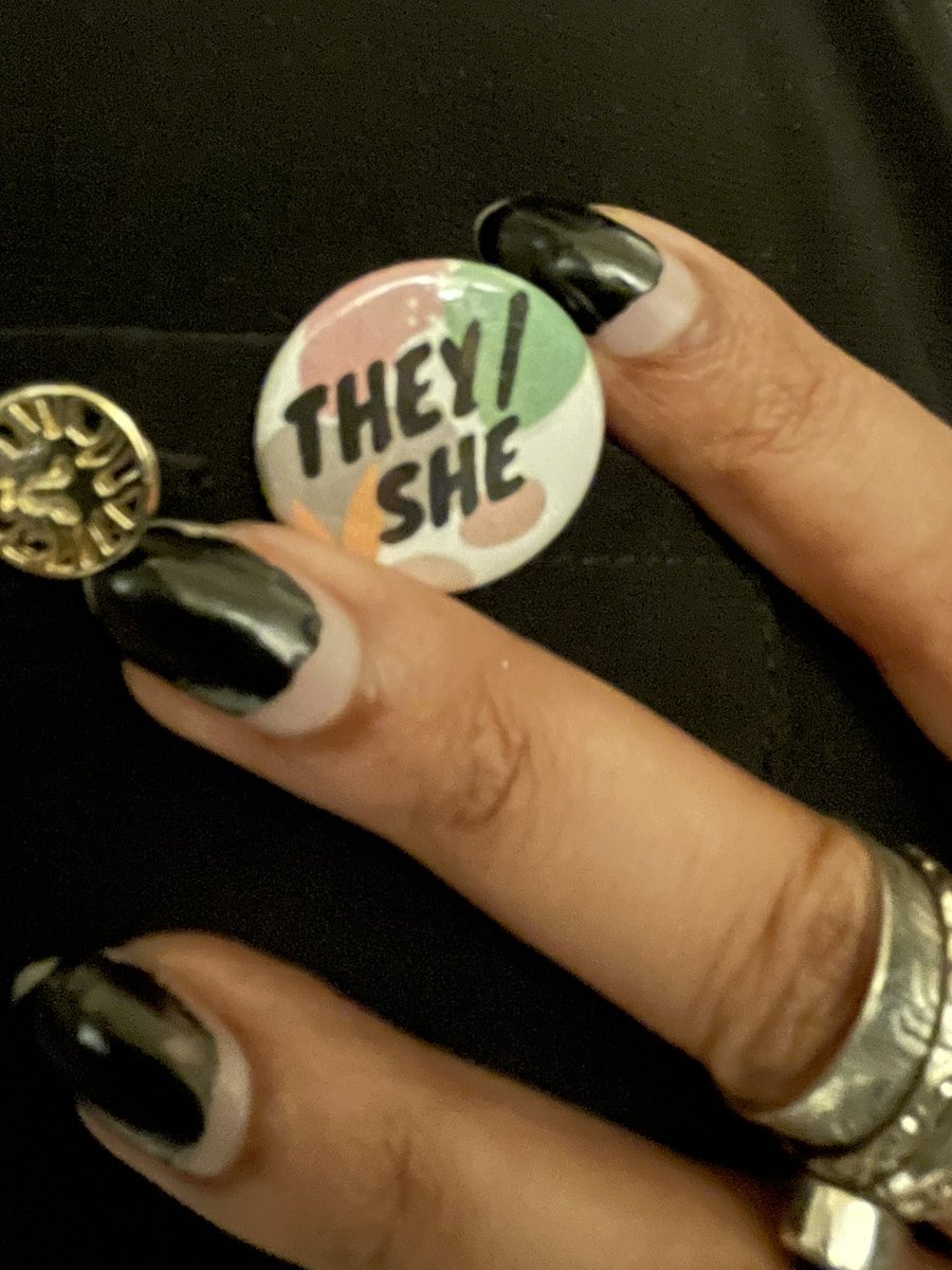 Been super busy organizing for Queer Disability Aid but a few life updates.  Recently hit 5 months sober. And using  she/they pronouns now 🖤✨🫰🏽