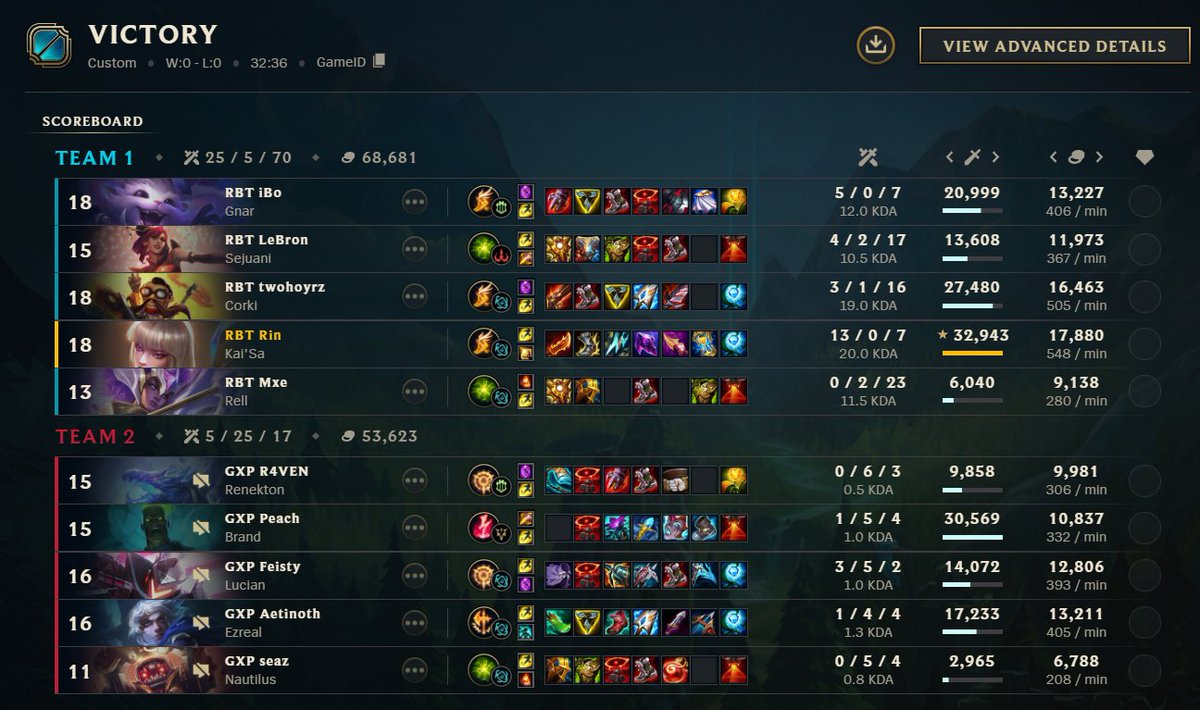 3 0 vs GXP banger games 1 more bo5 for main stage emea