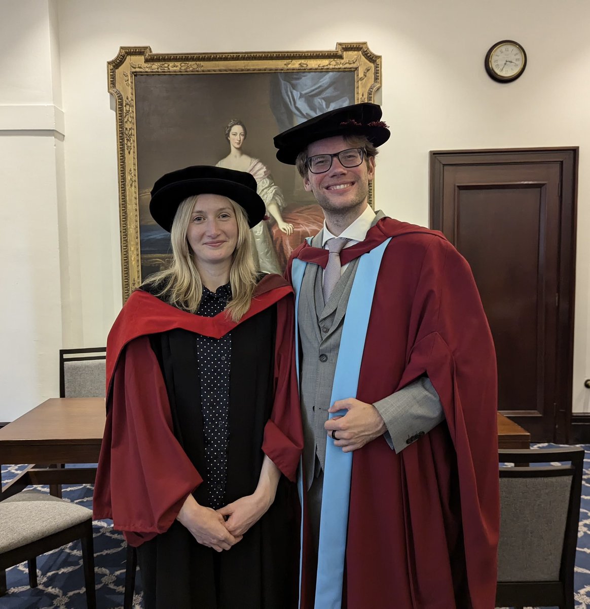A proud supervisor moment yesterday. Congratulations to Dr <a href="/LeFelixDE/">Dr Felix Lewandowski</a> It was wonderful to celebrate your graduation.