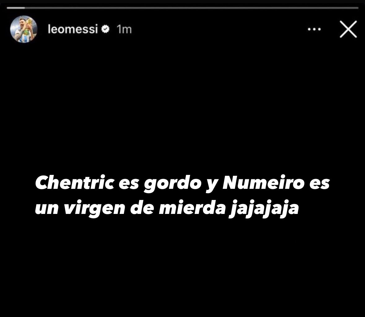 Fala Messi