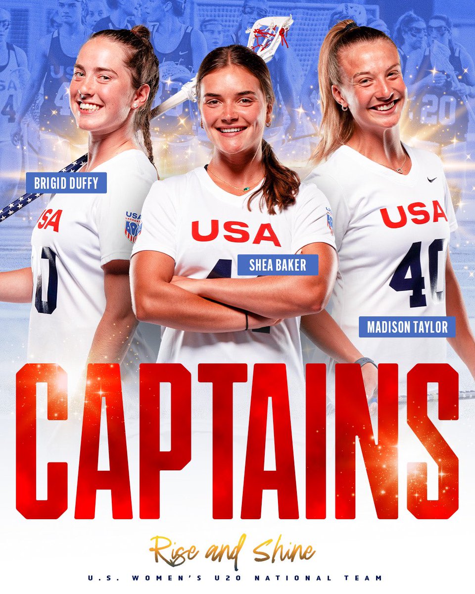 Say hello to your U20 National Team CAPTAINS 🫡

Comment a 🇺🇸 to show them some love. #RiseAndShine