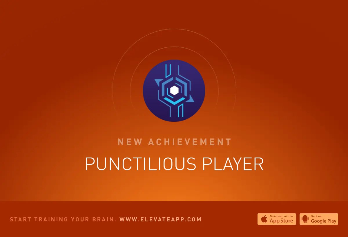 I unlocked a new Achievement in Elevate. You can challenge yourself too. Get Elevate here: taps.io/elevateapp?af_…