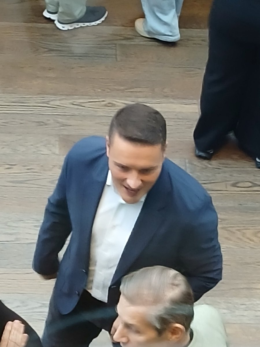 gothamstar's tweet photo. Wes Streeting at the PSBs tonight https://t.co/sfmTEIsJsZ