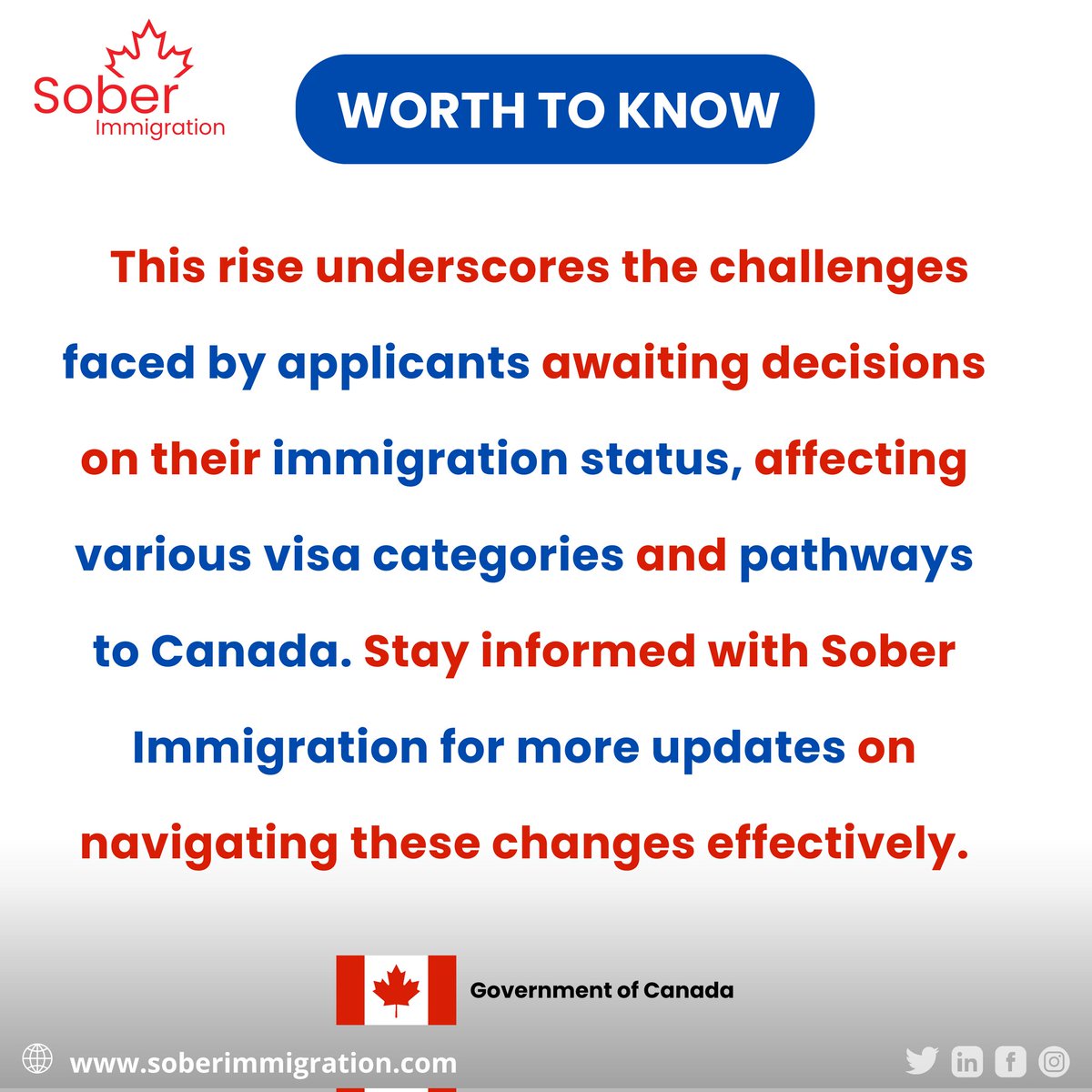 soberimmigrate's tweet image. Canada&apos;s immigration backlog has surged to 2.29 million applications, causing significant delays. Stay informed and prepare accordingly.

.
.
.
.
.
.

#CanadaImmigration #ImmigrationBacklog #VisaDelays #PermanentResidency #CanadaVisa #ExpressEntry #ImmigrationNews #StudyInCanada