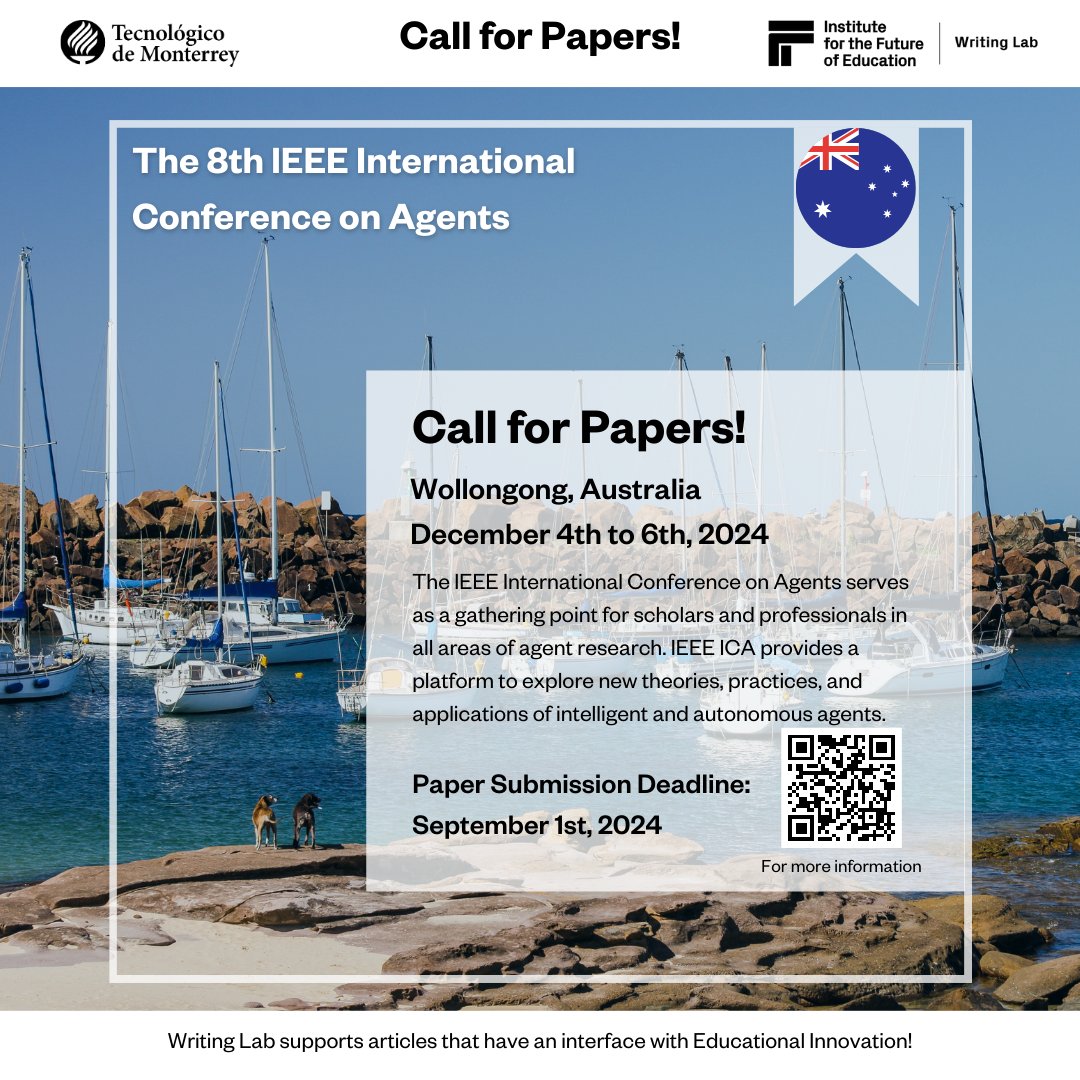 TecWriting's tweet photo. Call for papers!

For financial and technical support, contact us at https://t.co/Zs8C7rc7TO or writinglab@itesm.mx https://t.co/qEhbedV4ld