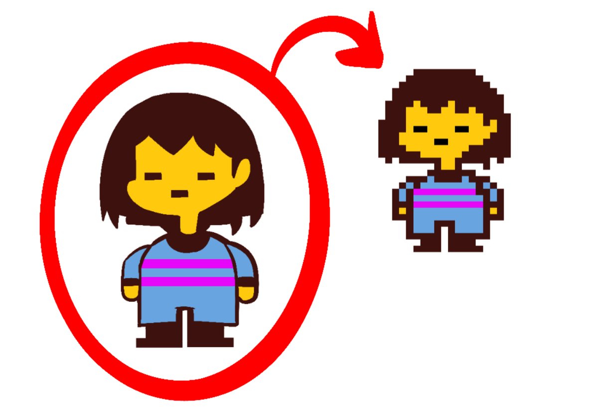 This is how I see Frisk…
