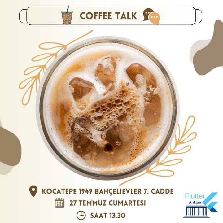 Cumartesi günü hepinizi bekliyoruz  💙 

Kayıt olmak için 👉 meetup.com/flutter-ankara…