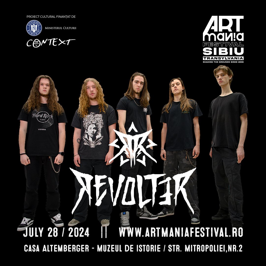 On Friday&amp;Saturday attendants will experience artistic performances&amp;concerts under the #ARTmaniainContext umbrella
♪ Saturday, July 27, before the KORN show, a contemporary dance performance takes place
♪ Sunday, July 28 concerts @ Altemberger
bit.ly/4cZq3AH
#Sibiu2024
