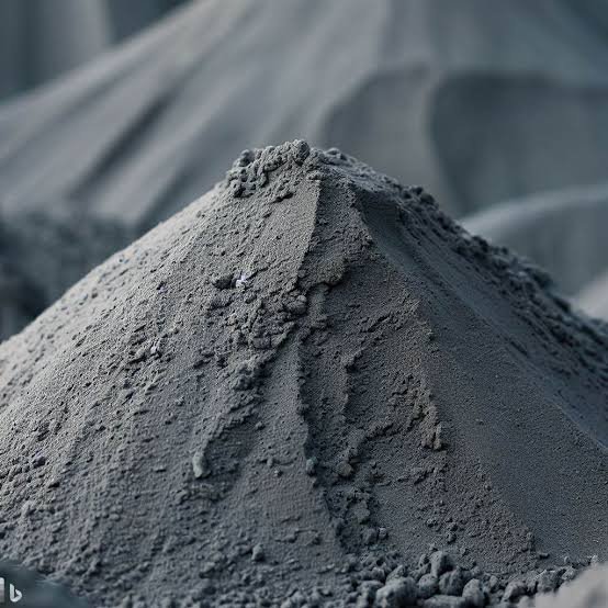 1. Cement:
Cement is a fine powder made from limestone, clay, shale, and other minerals.
It acts as a binding agent when mixed with water, forming a paste that hardens and binds materials like sand and aggregates together.