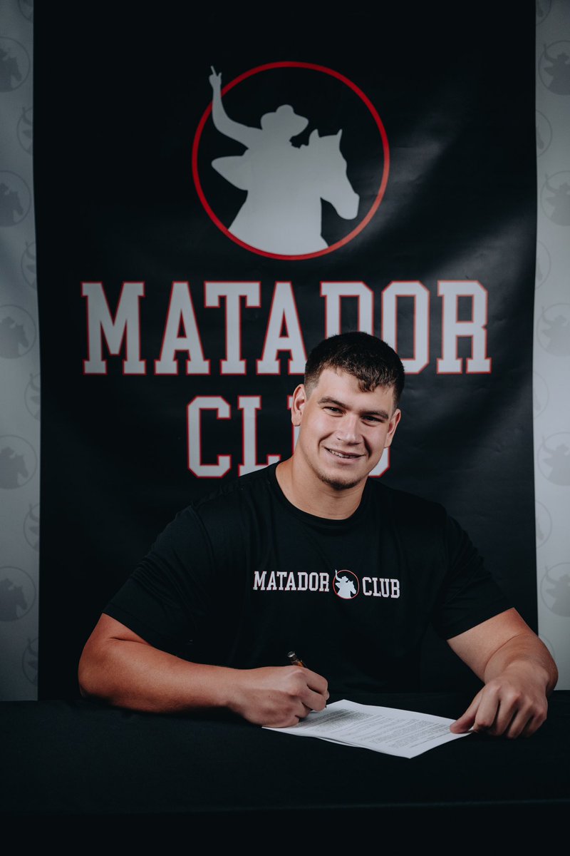 CalebRodkey's tweet image. Signing a NIL deal with @MatadorClubOrg helps me continue to chase my degree and play the sport I love!