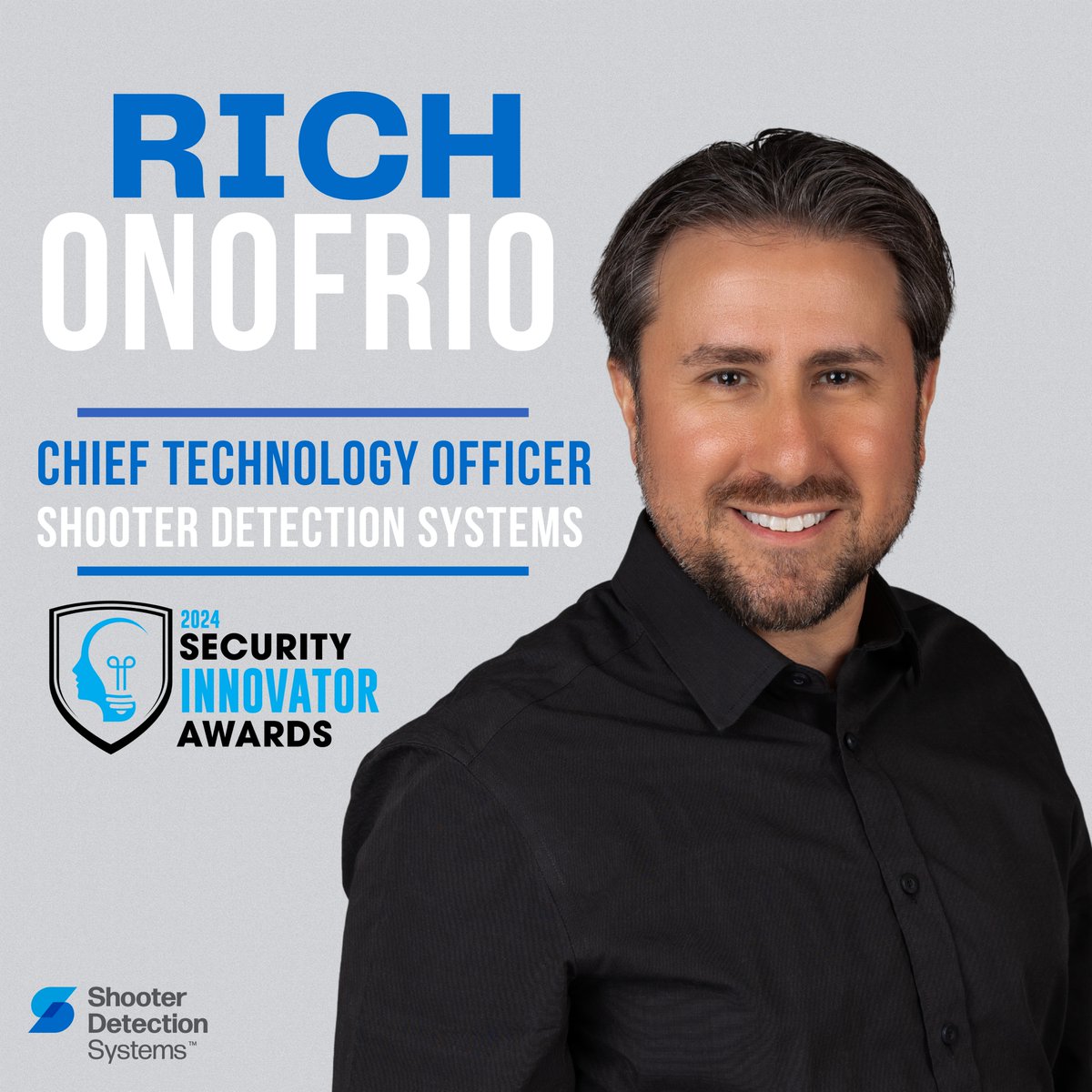 🎉 We're thrilled to announce that Rich Onofrio, CTO at SDS, has been honored with the Security Innovator Award! 🏆 Rich's ingenuity has played an instrumental role in the development of gunshot detection systems that detect active shooter incidents. bit.ly/4cNTlCc