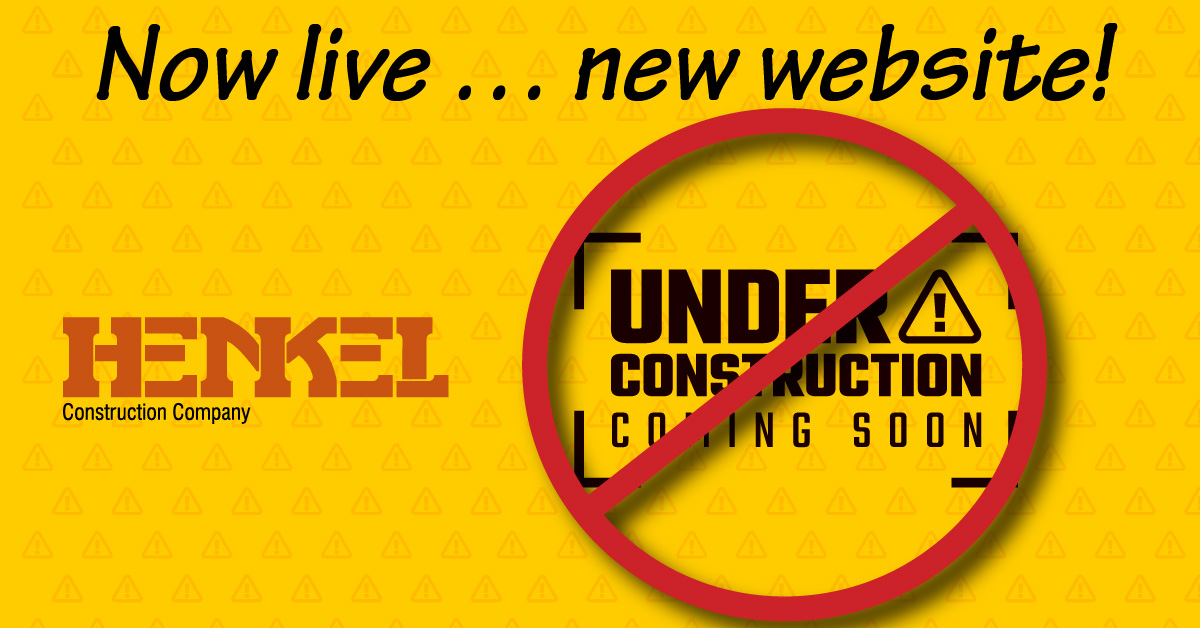 Henkel Construction (@henkelconstruct) on Twitter photo We’re happy to announce that <a href="/HenkelConstruct/">Henkel Construction</a> now has a brand new website. We invite you to take a look and let us know what you think! We’re happy to announce that <a href="/HenkelConstruct/">Henkel Construction</a> now has a brand new website. We invite you to take a look and let us know what you think!