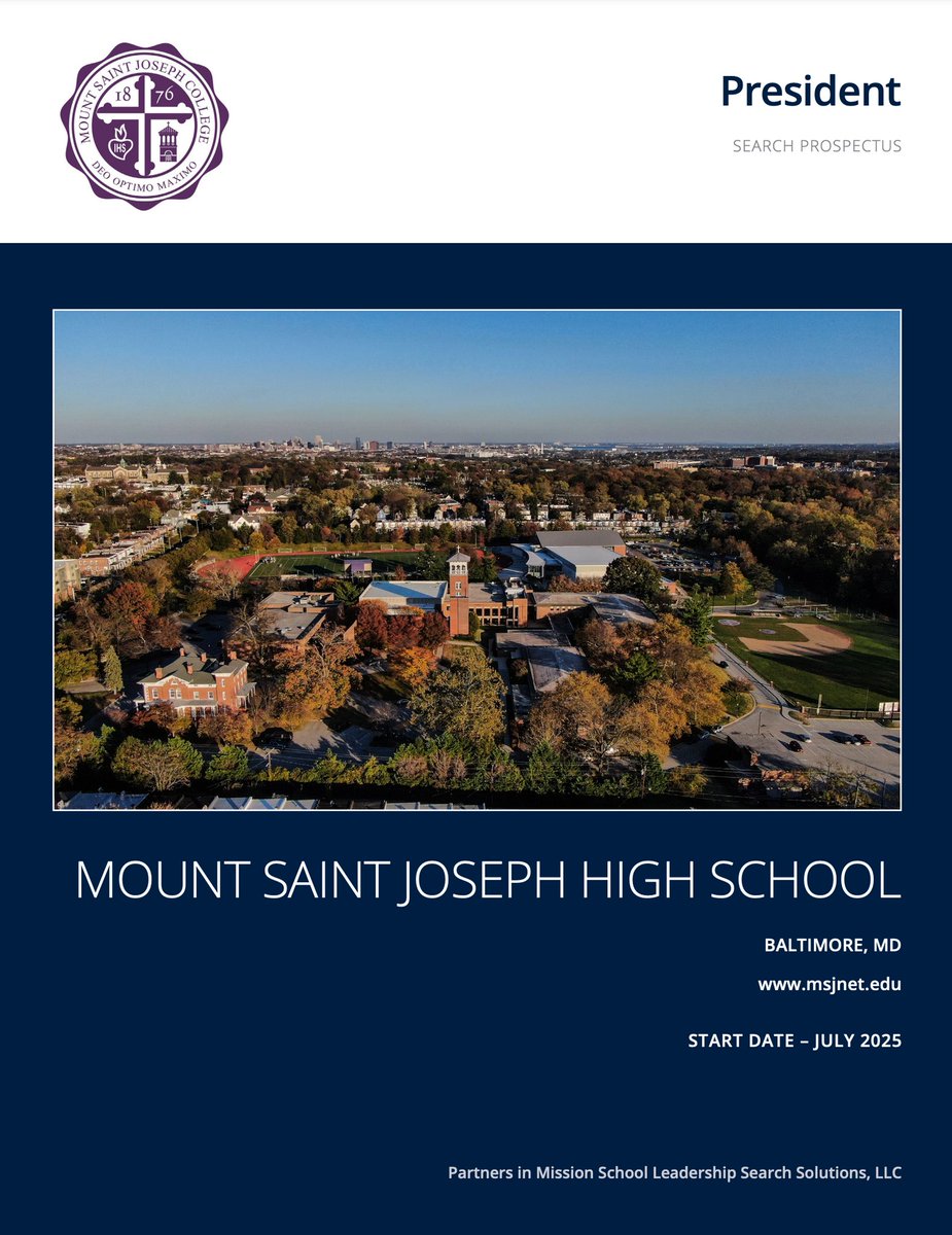 Mount Saint Joseph High School tweet media