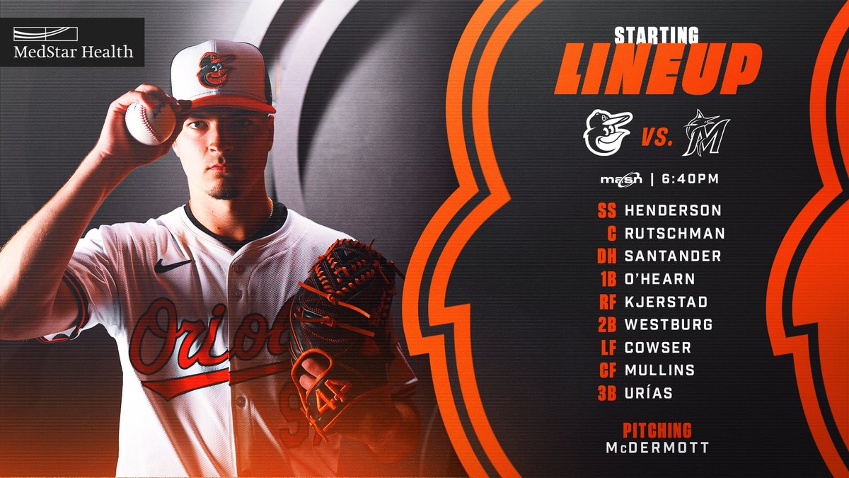 Orioles's tweet photo. Debut day. https://t.co/p1df8WQCWe