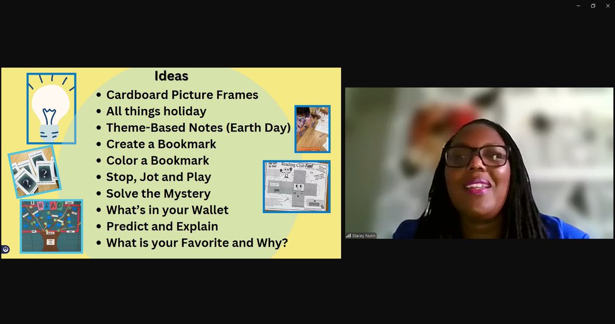 Day 1 - #BossLibrarianPD
Gaining insights from Stacey Nunn on "Engaging ALL Learners: The Impact of Passive Programming in the Elementary School Library" during today's training session. #trainingday #schoollibrarians