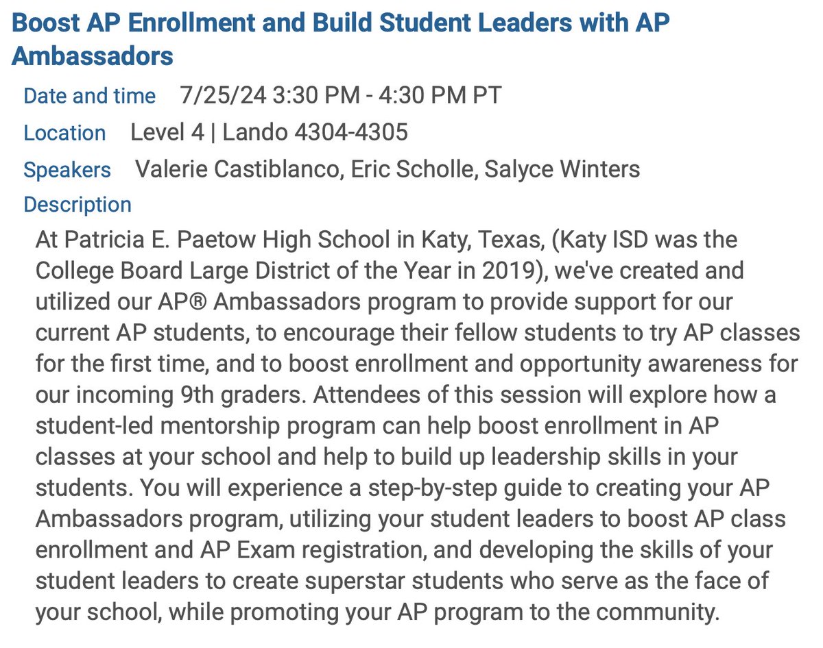 All packed and ready to go for the @CollegBoard AP Annual Conference in Las Vegas! We are excited to present on The AP Ambassadors Program at <a href="/PaetowHS/">Paetow High School</a> in <a href="/katyisd/">Katy ISD</a> #apconf