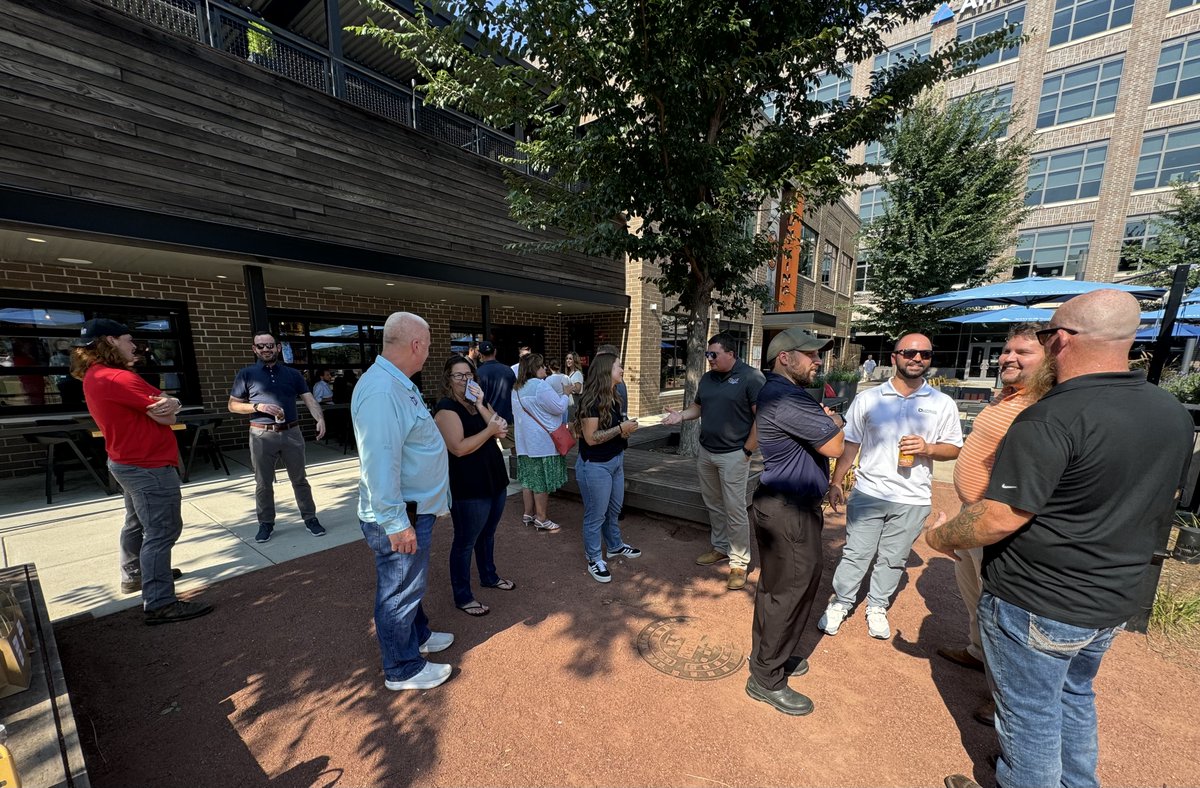 LandSol_IN's tweet photo. It's been a week since our Happy Hour in Carmel with Rusty's Animal Control! We are so thankful to everyone who stopped by, and we can't wait until the next!

#commerciallandscape #landscapemaintance #customerservice #propertymanagement #happyhour #landscape #landscapesolutions https://t.co/NMmKLIAh2q