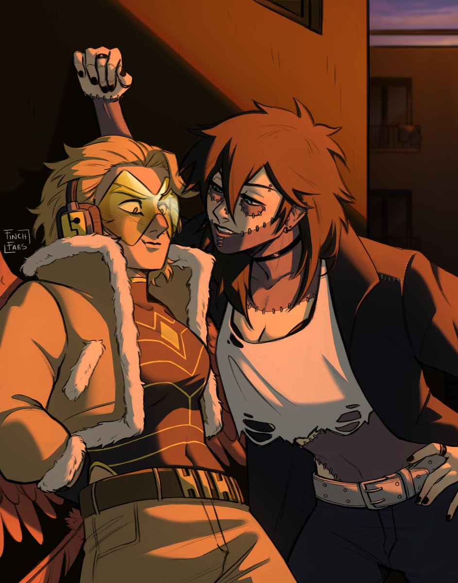 FinchFaes's tweet image. 🤭#dabihawks #bnha