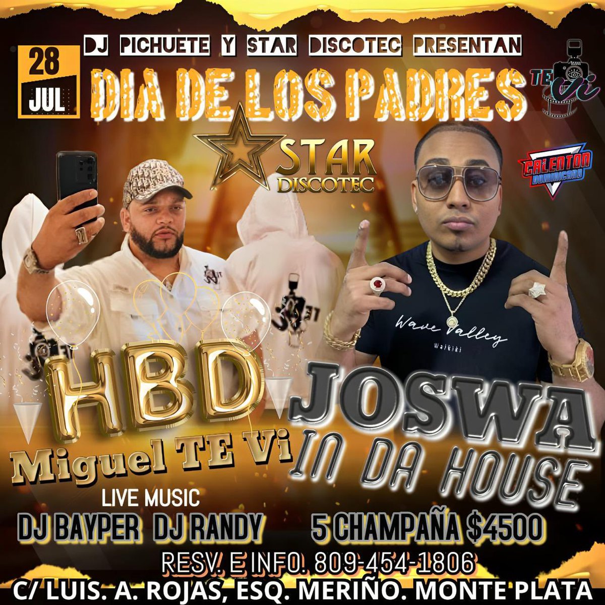 Jf Media Group (@jfmediagroup) on Twitter photo @joswaindahouserd este domingo 28 julio mi gente de monte plata en vivo el pionero el que pego el dembow estara en <a href="/stardiscotec/">StarDiscotec</a> gracias a @djpichuete @luiseduardodejesusp @la_compraventa_humana1 musicalizacion @djbayper @djrandy_mr22 @joswaindahouserd este domingo 28 julio mi gente de monte plata en vivo el pionero el que pego el dembow estara en <a href="/stardiscotec/">StarDiscotec</a> gracias a @djpichuete @luiseduardodejesusp @la_compraventa_humana1 musicalizacion @djbayper @djrandy_mr22