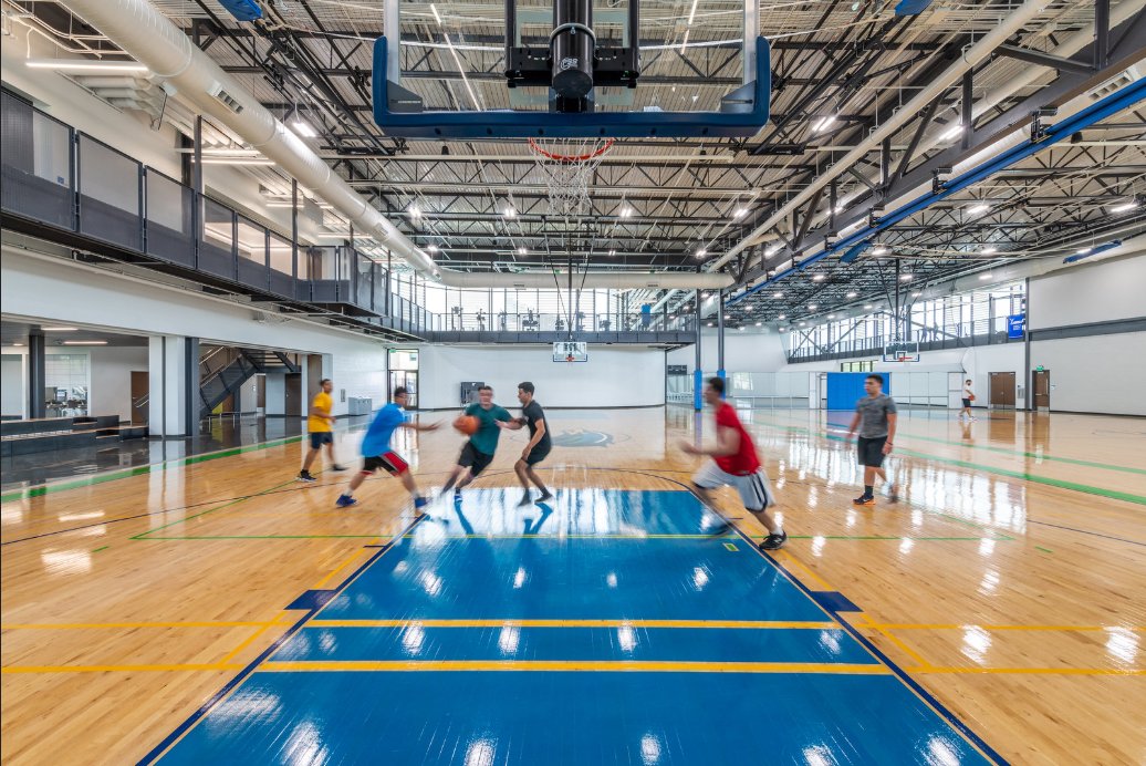 Designed by <a href="/HK_Architects/">HarrisonKornberg</a> and @smithgroup, the Recreation and Wellness Center at #UHCL not only provides essential student life amenities, but also serves as a striking campus landmark and beating heart of the University.