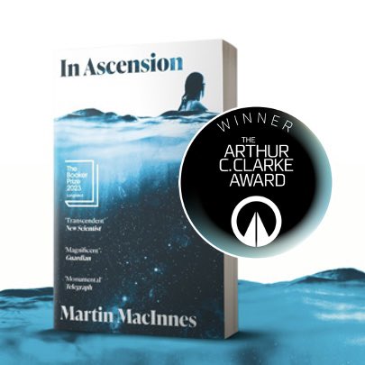 ✨Winner 2024!✨

We are delighted to announce that IN ASCENSION by Martin MacInnes is the winner of the Arthur C. Clarke Award science fiction book of the year!

#books #sciencefiction