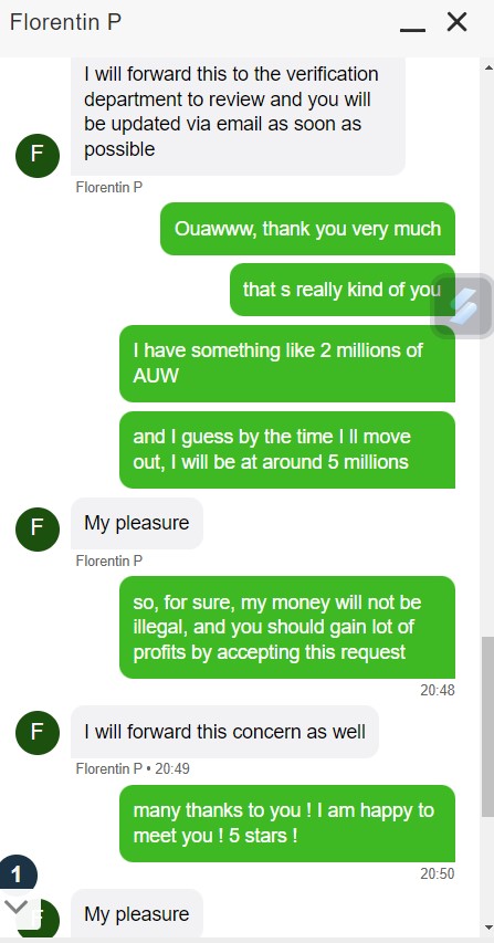 ced_gibbs's tweet photo. A 5 stars to #ETORO customer service, and specialy to Florentin P, for the way he took care of my request right now. Many thanks ! It s necessary to talk when something is going wrong, but also when everything is going GREAT ! @yoniassia #emmanuelsackman #sergepoznanski #etorofr https://t.co/1l5DV8VEKm