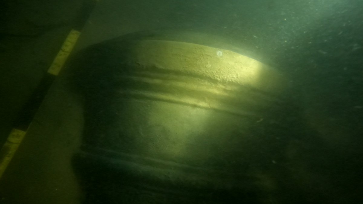 StevenEllis3's tweet photo. A big thank you to everyone who made it possible to share our latest discovery of a bronze cannon from the #protectedwreck of the #Londonwreck1665. Especially, @HistoricEngland Comms Team in pulling all the media together and Mark Beattie-Edwards our archaeologist advisor. https://t.co/aMwLFtj5u9