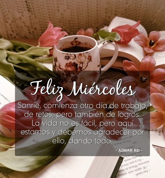 Buenas tardes , feliz y exitoso miércoles, siempre tomados de las manos de Dios 🙏🏻🌞☕😘🤗♥️😍🌹🌸🥀🌺🌷🪷🏵️🪻🌻🌼💐
