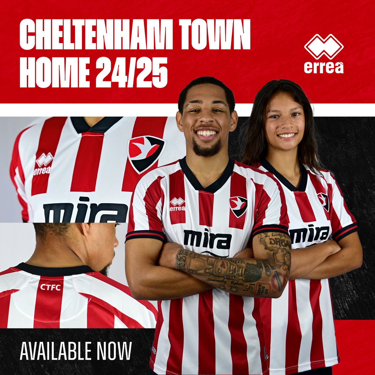 CTFCshop's tweet photo. Have you picked up your new home shirt yet? The club shop is open from 10am - 3pm tomorrow. 

Alternatively, you can purchase online at https://t.co/EIoFusfKhJ #ctfc ♦️ https://t.co/FlxbMAGGNK