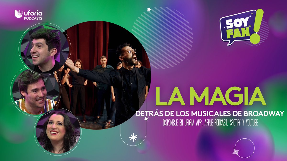 Univision (@univision) on Twitter photo ¡Conoce todo lo que hay tras la magia de #Broadway! <a href="/JorgeBlancoG/">Jorge Blanco</a>, <a href="/StephieOficial/">Stephie Caire</a> y <a href="/jerryvelazquez/">Jerry Velázquez</a> revelan todo lo que hay detrás de los musicales más famosos del mundo✨, en el nuevo episodio del🎙️podcast #SoyFan 👉 bit.ly/4bXxS8N ¡Conoce todo lo que hay tras la magia de #Broadway! <a href="/JorgeBlancoG/">Jorge Blanco</a>, <a href="/StephieOficial/">Stephie Caire</a> y <a href="/jerryvelazquez/">Jerry Velázquez</a> revelan todo lo que hay detrás de los musicales más famosos del mundo✨, en el nuevo episodio del🎙️podcast #SoyFan 👉 bit.ly/4bXxS8N