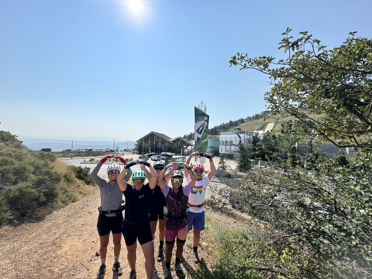 votereale's tweet photo. Fitting Pioneer Day ride today! @Olympics #SLC2034 #SLCOlympics @SLCgov https://t.co/h2aCdWbxrf
