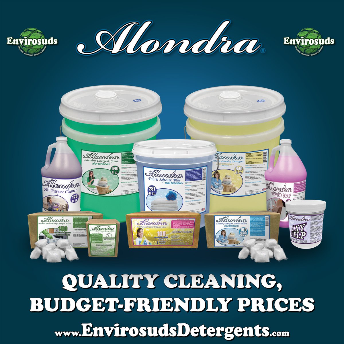 EnvirosudsClean's tweet photo. Experience the power of Alondra cleaning products! Top-quality performance at budget-friendly prices. Elevate your cleaning game with Alondra. 

Learn more: https://t.co/kVQKu1C13I https://t.co/lNOCuS9oJ6
