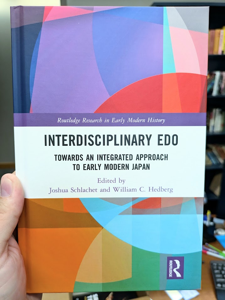 the_csmith's tweet photo. Very pleased to announce I have a chapter in this new book, alongside many wonderful scholars whose company I am honored to be in!

"15. The Always Already (But Maybe Not Quite) Pre-Postmodern Edo"

https://t.co/4LJx7m5qu1 https://t.co/XRWuvzJKYn