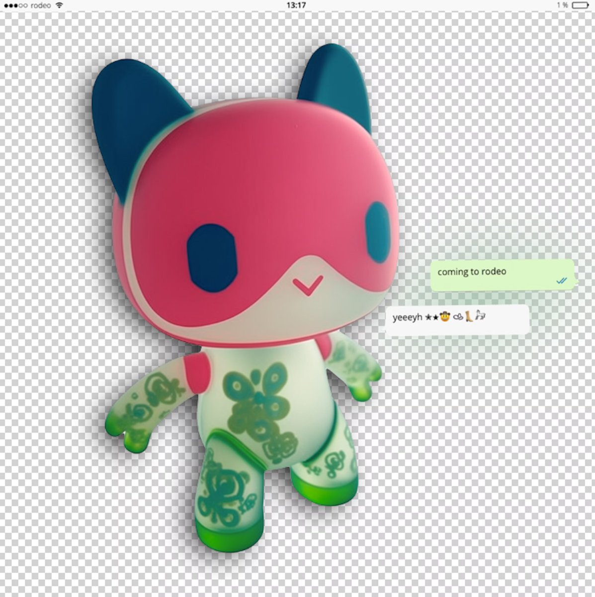 hi rodeooooow

first <a href="/aster1ai/">* ੈᓩᓁᒒᓵ✩‧₊˚</a> mint on <a href="/rodeodotclub/">Rodeo</a>